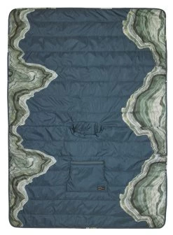 Therm-a-Rest Thermarest Honcho Poncho -Outdoor Soldes 11622 tr honchoponcho outerspace topo wave blanket