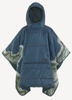 Therm-a-Rest Thermarest Honcho Poncho -Outdoor Soldes 11622 tr honchoponcho outerspace topo wave poncho