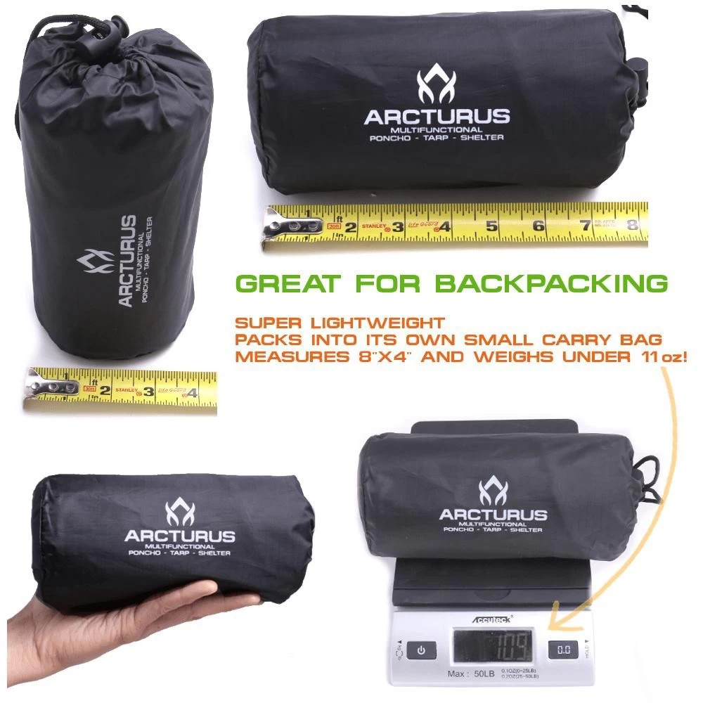 Arcturus Lightweight Waterproof Rain Poncho 16 Arcturus Lightweight Waterproof Rain Poncho – Image 14