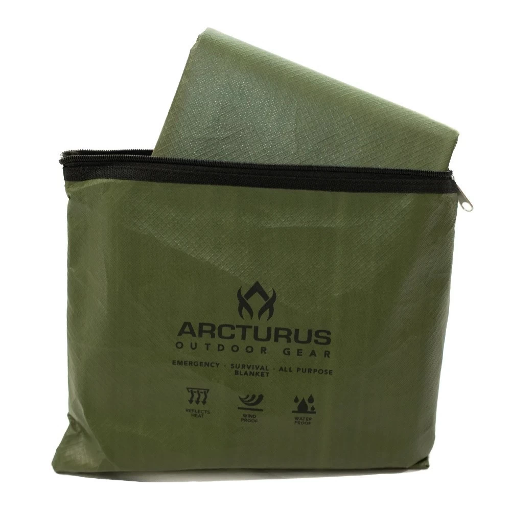 Arcturus Outdoor Survival Blanket 4 Arcturus Outdoor Survival Blanket â Image 2