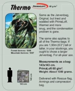 Jerven Fjellduken Thermo -Outdoor Soldes fjellduken jerven thermo