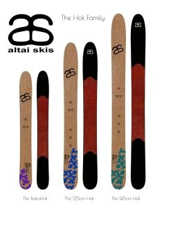 Skis Altai Hok 13 Skis Altai Hok -Outdoor Soldes gamme skis altai hok family