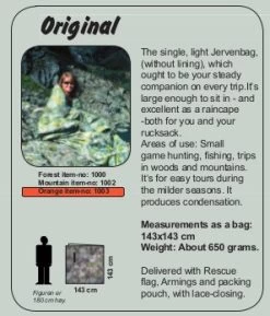 Jerven Fjellduken Original -Outdoor Soldes jervenbag original