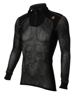 Aclima WoolNet Polo W/Zip