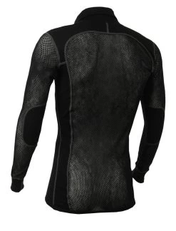 Outdoor Soldes -Outdoor Soldes merinos aclima woolnet polo w zip 2