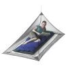 Sea To Summit Nano Mosquito Pyramid Net Single -Outdoor Soldes moustiquaire voyage sea to summit nano mosquito pyramid net 02