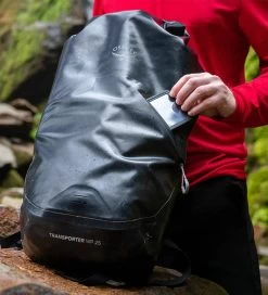 Osprey Transporter Roll Top WP 25 -Outdoor Soldes osprey transporter rolltop wp25 12