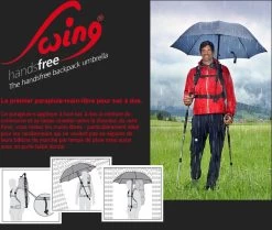 EuroSchirm Swing Handsfree -Outdoor Soldes parapluie rando euro schirm swing handsfree 14