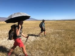 Six Moon Designs Silver Shadow Umbrella -Outdoor Soldes parapluie six moon designs silver shadow umbrella 3