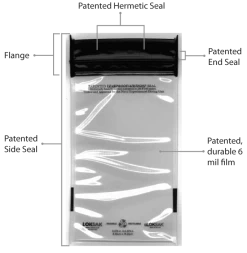 ALoksak AlokD2-4x7 11.2 X 18.4 Cm (2 Sacs) -Outdoor Soldes pochette aloksak 1