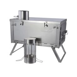 Winnerwell Fastfold Titanium Camping Stove -Outdoor Soldes poele winnerwell fastfold titanium camping stove 00 1