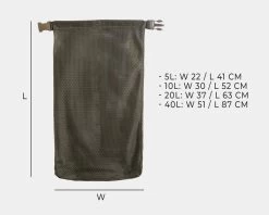 Savotta Rolltop Stuffsack Mesh -Outdoor Soldes rolltop stuffsack mesh 21