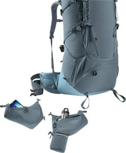 Deuter Aircontact Core 60+10 -Outdoor Soldes sac a dos deuter aircontact core 60 10 14