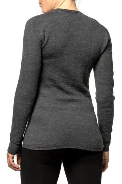 Woolpower Crewneck 200 -Outdoor Soldes sous vetement laine merinos woolpower crewneck 200 04