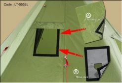 Luxe Outdoor Megahorn III -Outdoor Soldes tente luxe outdoor megahorn iii