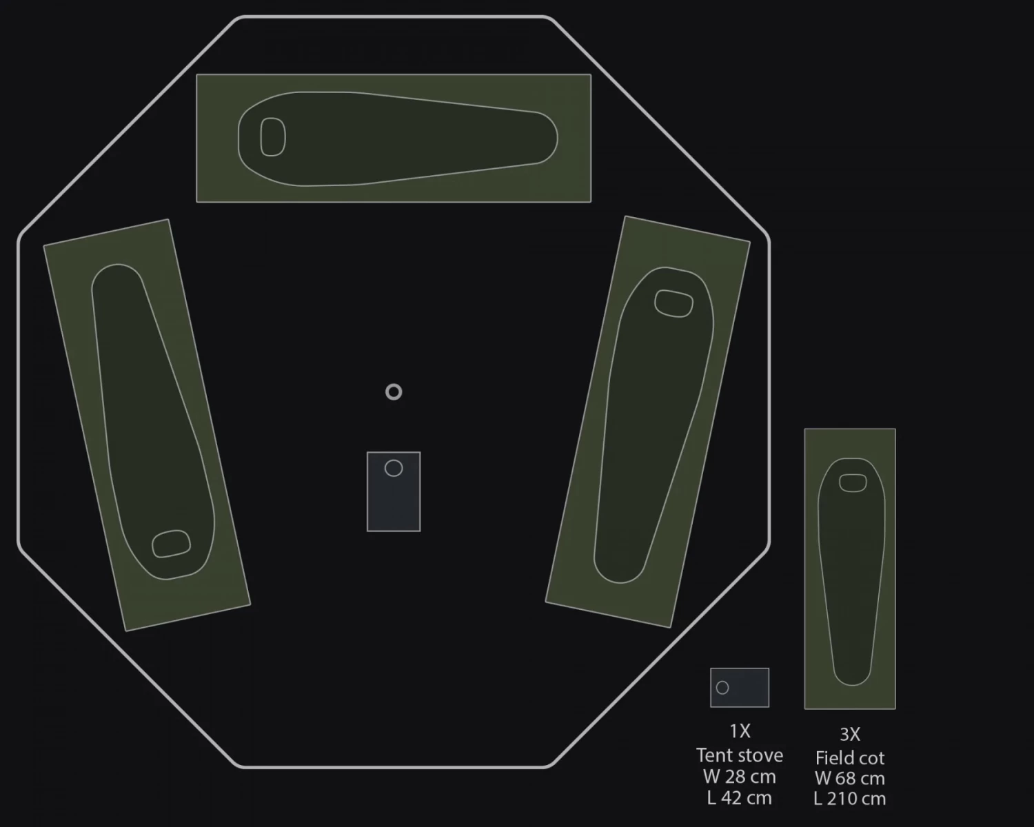 Savotta FDF 10 Tent 19 Savotta FDF 10 Tent – Image 17
