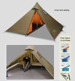 Luxe Outdoor Mini Peak XL -Outdoor Soldes tipi luxe outdoor mini peak xl 04