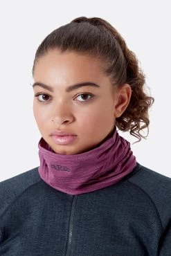 Rab Filament Neck Tube -Outdoor Soldes tour de cou rab filament neck tube rose