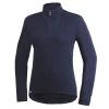 Woolpower Zip Turtleneck 400 -Outdoor Soldes zip turtleneck 400 dark navy women isolated